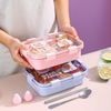 Cute Kawaii Style Bento Lunch Box for Kids