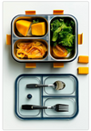 Stainless Steel Bento Lunch Box | Leak Proof Box | BPA Free