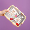 Cute Kawaii Style Bento Lunch Box for Kids